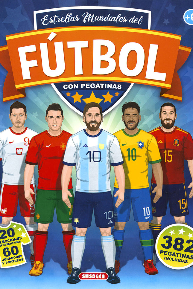 Estrellas Mundiales Del Fútbol Con Pegatinas
