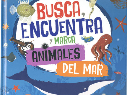 Busca, Encuentra Y Marca Animales Del Mar