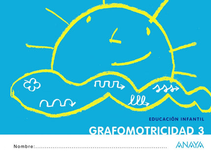 Libro Grafomotricidad 3.(5 Años).(!que Idea!): Método estructurado en 3 niveles para trabajar todos los grafismos en ord