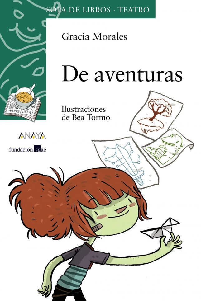 Libro De Aventuras: De aventuras nos acerca a la historia de Mario, un dibujante que, por culpa de una enfermedad en los