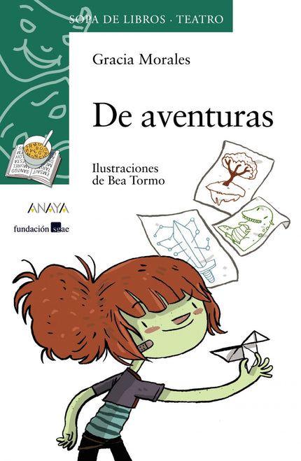 Libro De Aventuras: De aventuras nos acerca a la historia de Mario, un dibujante que, por culpa de una enfermedad en los