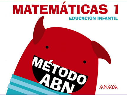 Libro Cuaderno Matemáticas 1 *abn* 3 Años: .