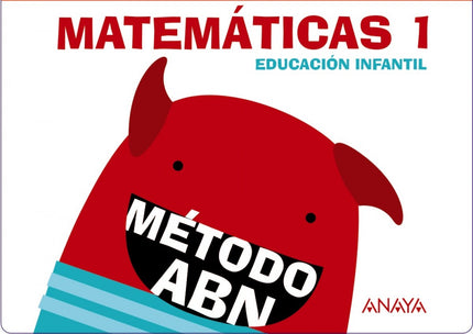 Libro Cuaderno Matemáticas 1 *abn* 3 Años: .