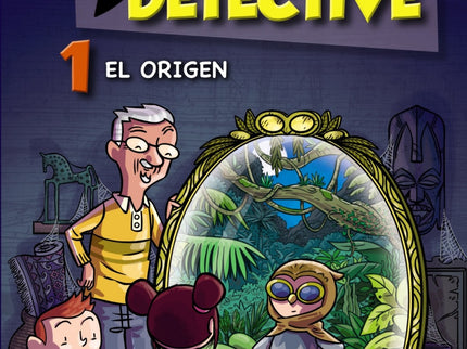Libro El Origen: Carla tiene nueve años, estudia cuarto de Primaria, y es fanática de los cómics. Su padre está preocupa