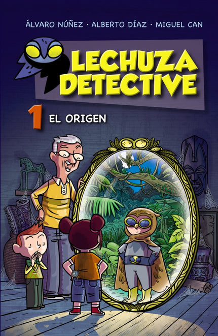 Libro El Origen: Carla tiene nueve años, estudia cuarto de Primaria, y es fanática de los cómics. Su padre está preocupa