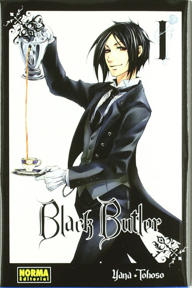 Libro Black Butler 1: ¡LLEGA EL MAYORDOMO MAS ESPERADO POR LOS FANS DEL MANGA: SEBASTIAN MICHAELIS! La aristocrática fam