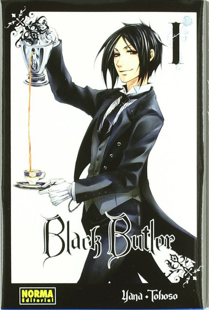 Libro Black Butler 1: ¡LLEGA EL MAYORDOMO MAS ESPERADO POR LOS FANS DEL MANGA: SEBASTIAN MICHAELIS! La aristocrática fam