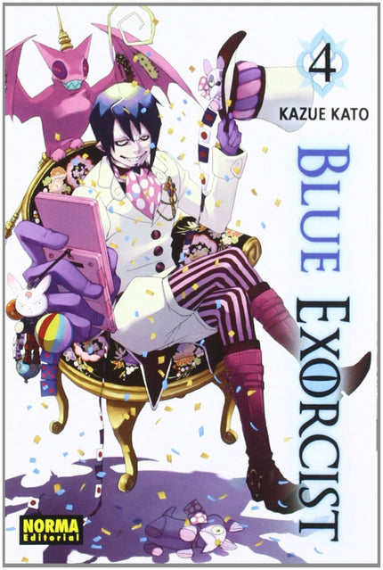 Libro Blue Exorcist 4: UN MANGA LLENO DE ACCION Y HUMOR DE MANO DE KAZUE KATO. Tras haber superado las primeras pruebas,