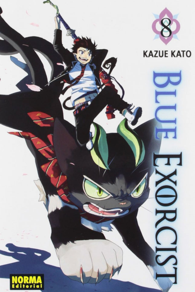 Libro Blue Exorcist: Todoh le ha robado el familiar al padre de Suguro, y tras rejuvenecer, es un enemigo aún más peligr