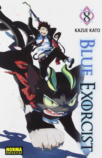 Libro Blue Exorcist: Todoh le ha robado el familiar al padre de Suguro, y tras rejuvenecer, es un enemigo aún más peligr