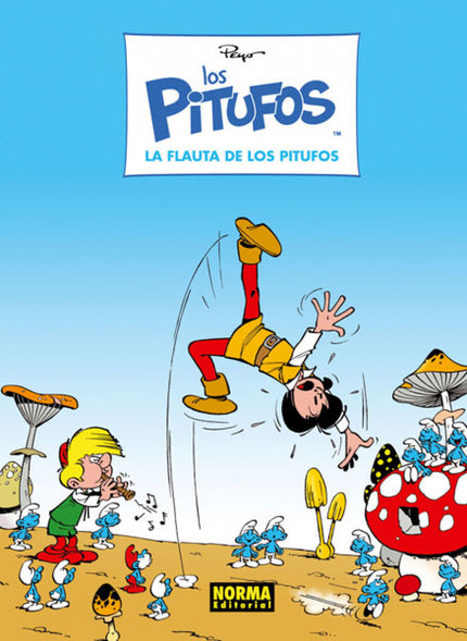 Libro La Flauta De Los Pitufos: LA PRIMERA APARICION DE LOS PITUFOSSi Los Pitufos negros es la primera aventura de estos