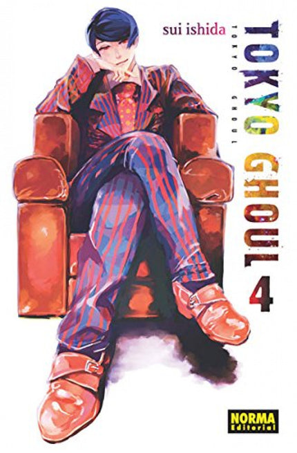 Libro Tokyo Ghoul 4: KANEKI DEBE ENFRENTARSE AL PEOR ENEMIGO DE TODOS: ¡OTRO GHOUL! Tsukiyama, el ghoul gourmet, aparece