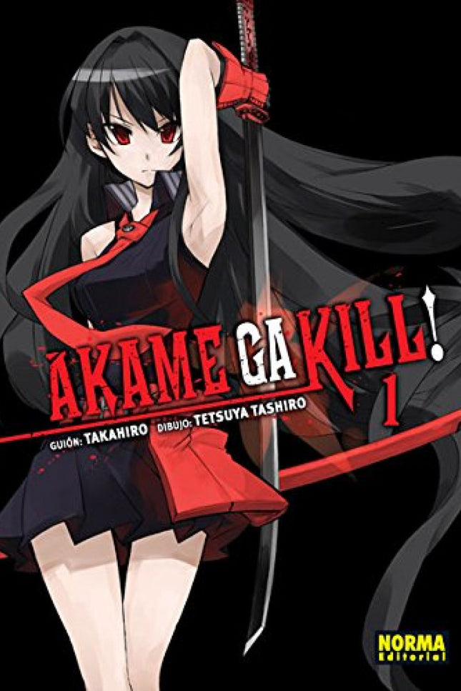 Libro Akame Ga Kill, 1: ííLLEGA AKAME, LA ASESINA DE OJOS ROJOS MÁS ESPERADA!! Tatsumi viaja a la capital en busca de fo