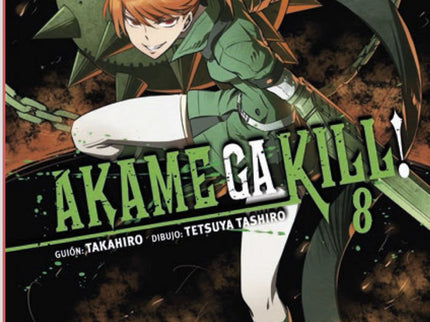 Libro Akame Ga Kill!: Akame y los demás llegan a la sede de la secta. Allí los esperan los Jaegers y el ataque de los cu