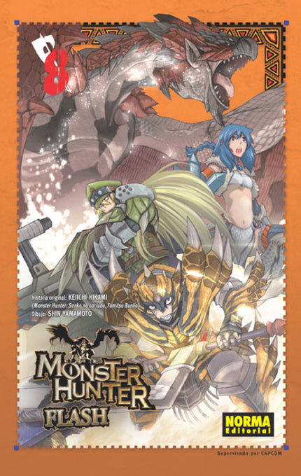 MONSTER HUNTER FLASH! 08 - Keiichi Hikami - Tapa blanda