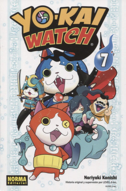 Libro Yo-kai Watch 7: NUEVA S AV ENTURAS DE NAT HAN Y SUS AMIGOS YO-KAI, A LO S QUE PUEDE VER GRAC IAS AL YO-KAI WATC H 