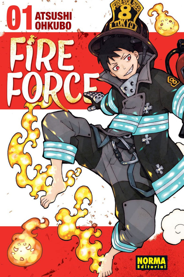 Libro Fire Force: íEL NUEVO MANGA DEL AUTOR DE SOUL EATER! Tokio se encuentra bajo un extraño fenómeno: íla gente entra,
