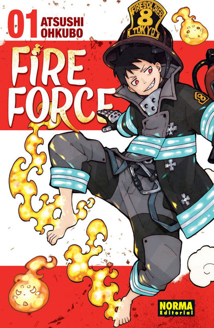 Libro Fire Force: íEL NUEVO MANGA DEL AUTOR DE SOUL EATER! Tokio se encuentra bajo un extraño fenómeno: íla gente entra,