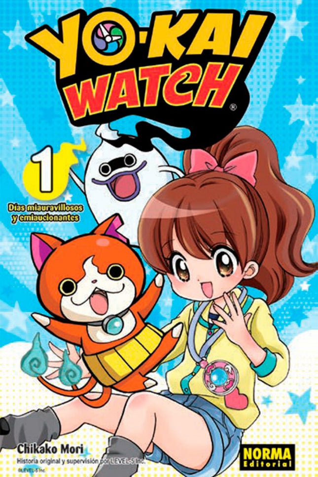 Libro Yo-kai Watch: AHORA EL YO-KAI WATCH TIENE UNA NUEVA DUEÑA: íKATIE! Katie libera por casualidad a Jibanyan y a Whis