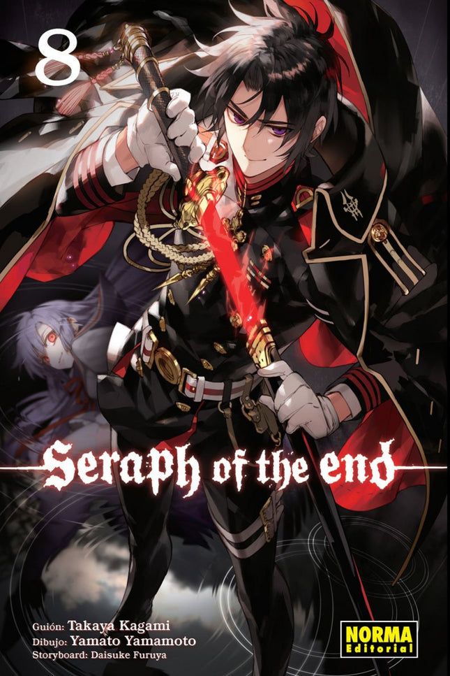 Libro Seraph Of The End 8: ¿QUÉ MEDIDAS TOMARÁ GUREN PARA LOGRAR QUE LA MISIÓN CONTRA LOS VAMPIROS SEA UN ÉXITO? Yûichir