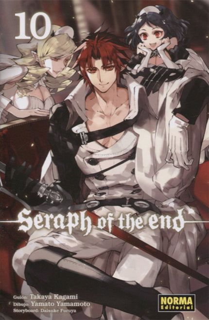 Libro Seraph Of The End 10: 'BENIO SUFRIRÁ UN DURO GOLPE DEL QUE QUIZÁS NO PUEDA RECUPERARSE. . . Hijirimaru ha atravesa