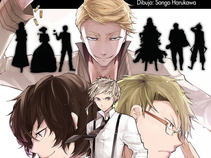 Libro Bungou Stray Dogs 5: Aunque acompañada por Atsushi, Kyôka recibe su primer encargo como miembro de la agencia de d
