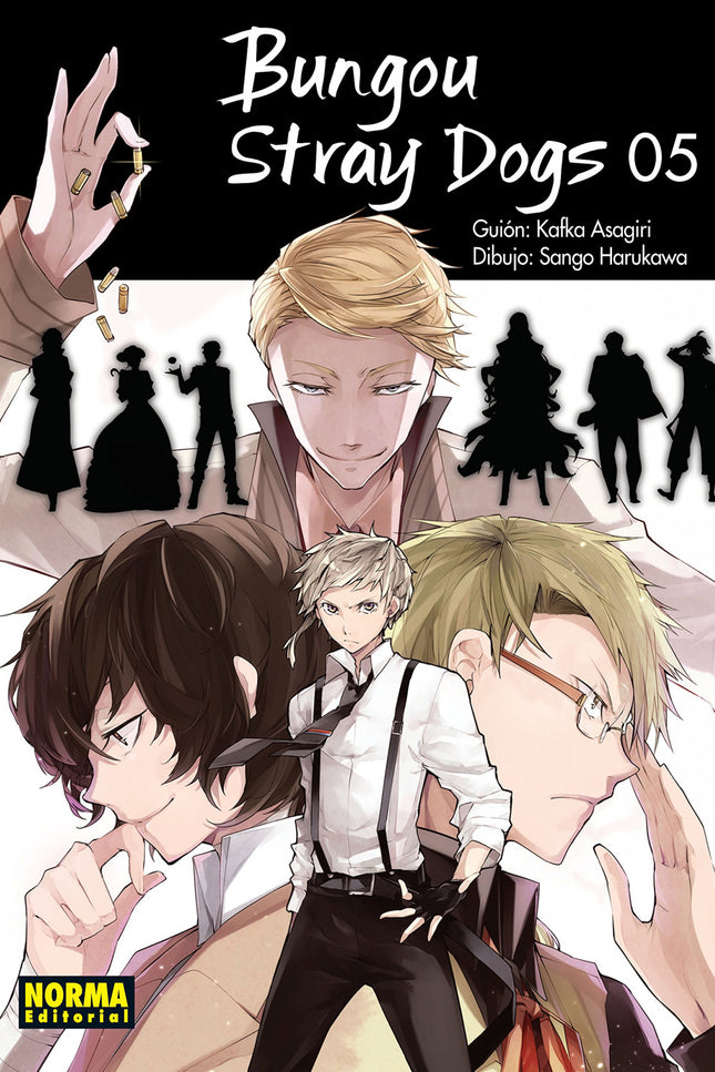 Libro Bungou Stray Dogs 5: Aunque acompañada por Atsushi, Kyôka recibe su primer encargo como miembro de la agencia de d
