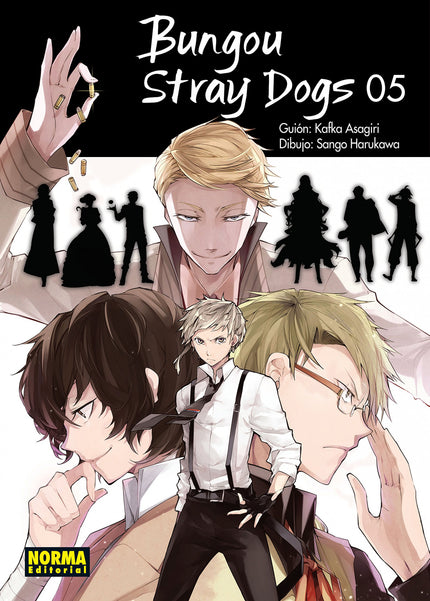 Libro Bungou Stray Dogs 5: Aunque acompañada por Atsushi, Kyôka recibe su primer encargo como miembro de la agencia de d