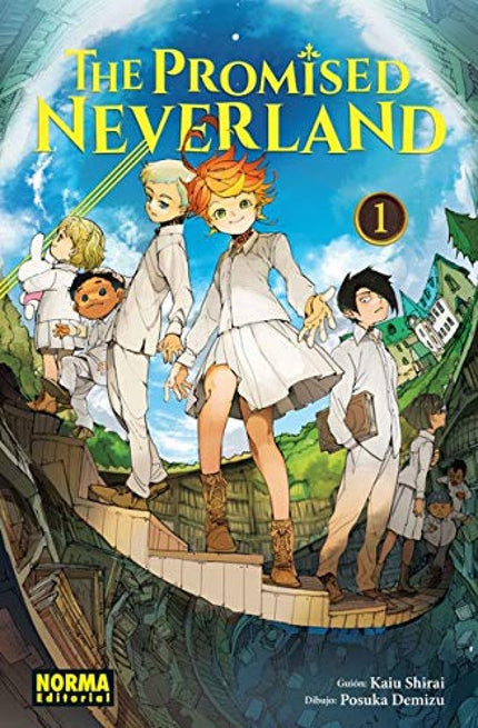 Portada del libro The Promised Neverland