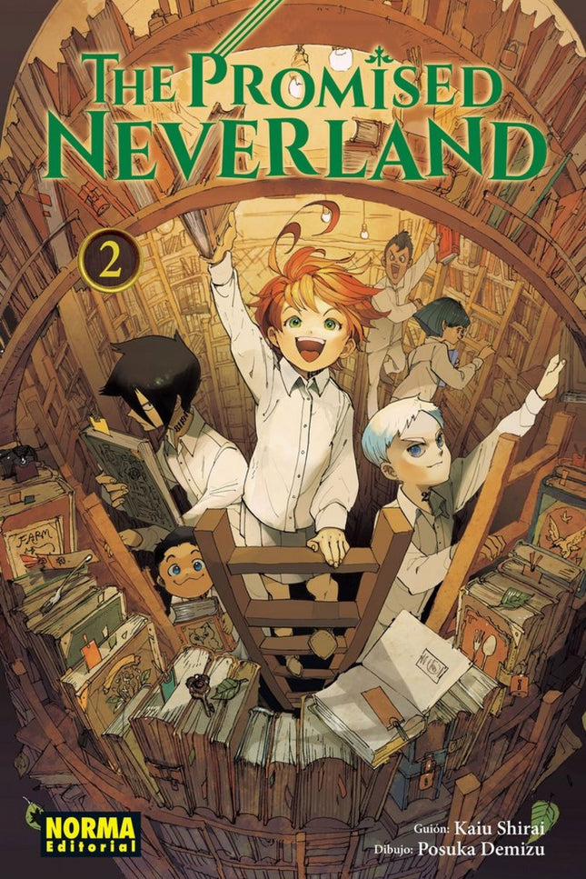 Libro The Promised Neverland 2: íTREPIDANTE SEGUNDO VOLUMEN DEL THRILLER QUE ARRASA EN JAPÓN! Emma y los demás han comen