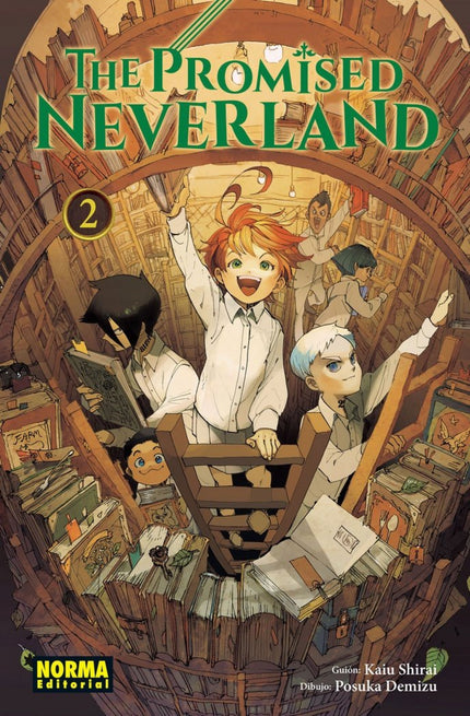 Libro The Promised Neverland 2: íTREPIDANTE SEGUNDO VOLUMEN DEL THRILLER QUE ARRASA EN JAPÓN! Emma y los demás han comen