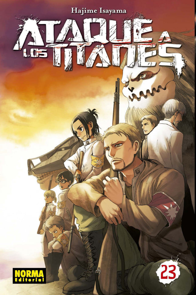 Libro Ataque A Los Titanes 23: EREN PENSABA QUE AL OTRO LADO DEL MAR ENCONTRARÍAN LA LIBERTAD , PERO. . . Llegar hasta e