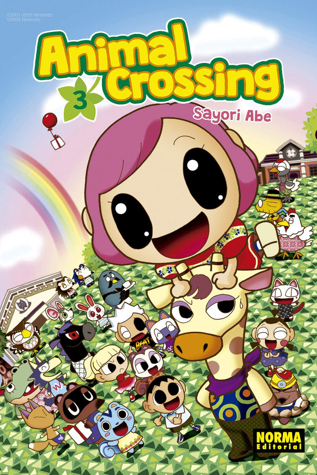 Libro Animal Crossing 3: íRECORRE PUEBLO HOHINDA DE LA MANO DE SAYORIN Y SUS AMIGOS! íUna nueva entrega de las alocadas aventuras de Sayorin y sus amigos a lo largo de las estaciones!