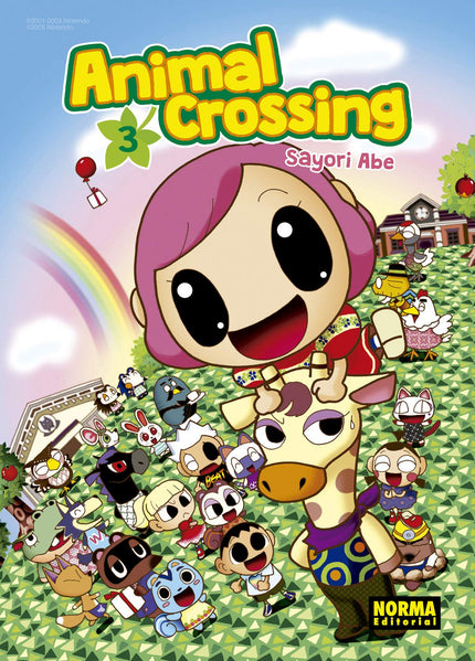 Libro Animal Crossing 3: íRECORRE PUEBLO HOHINDA DE LA MANO DE SAYORIN Y SUS AMIGOS! íUna nueva entrega de las alocadas aventuras de Sayorin y sus amigos a lo largo de las estaciones!
