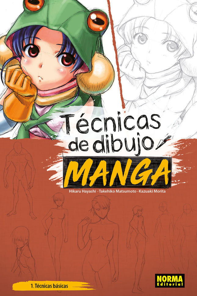 Libro Técnicas Dibujo Manga 1: íEL MANUAL IDÓNEO PARA TODOS AQUELLOS ARTISTAS QUE AMAN EL MANGA! Conviértete en todo un experto del dibujo manga con esta nueva colección de títulos que presentamos.