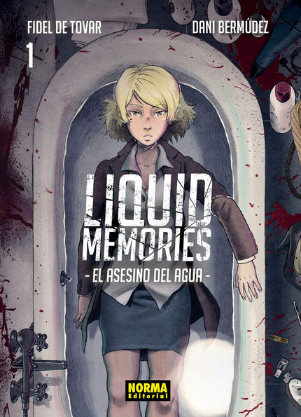 Libro Liquid Memories 1: íDESCUBRE LA NUEVA OBRA DE LOS AUTORES DE ARASHIYAMA! Fidel de Tovar y Dani Bermúdez van a sorprendernos a todos con Liquid Memories, su nuevo manga de dos volúmenes.