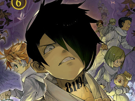 Libro The Promised Neverland 6: íNUEVOS PELIGROS E INESPERADOS ALIADOS! Emma, Ray y los demás han puesto en marcha su plan de fuga y, ahora, se enfrentan al verdadero peligo Pero una misteriosa muchacha acudirá en su ayuda.