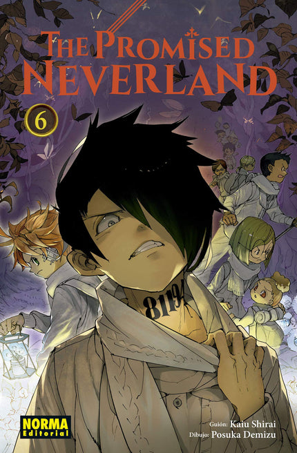 Libro The Promised Neverland 6: íNUEVOS PELIGROS E INESPERADOS ALIADOS! Emma, Ray y los demás han puesto en marcha su plan de fuga y, ahora, se enfrentan al verdadero peligo Pero una misteriosa muchacha acudirá en su ayuda.