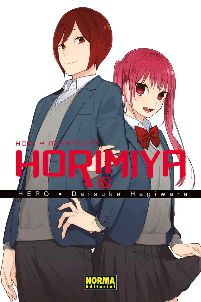 Libro Horimiya 10: íEL PRIMER FIN DE AÑO DE HORI Y MIYAMURA COMO PAREJA! La relación entre Hori y Miyamura avanza con su habitual 'normalidad'.