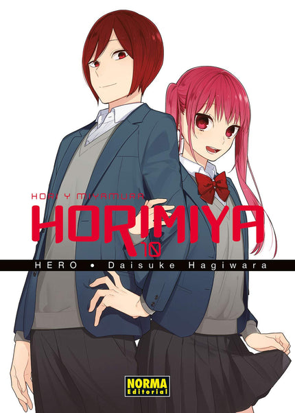 Libro Horimiya 10: íEL PRIMER FIN DE AÑO DE HORI Y MIYAMURA COMO PAREJA! La relación entre Hori y Miyamura avanza con su habitual 'normalidad'.