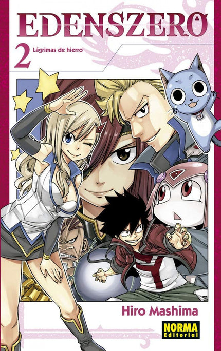Libro Edens Zero 2: íCONTINÚA LA AVENTURA ESPACIAL CREADA POR HIRO MASHIMA! Shiki, Rebecca y Happy han viajado al planeta Norma con el propósito de pedirle una nave espacial al profesor Weisz y partir en busca de Mother, la diosa del universo.