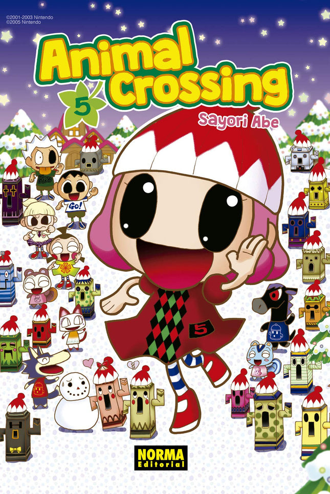 Libro Animal Crossing 05: ¡LA ADAPTACIÓN OFICIAL DEL FAMOSO VIDEOJUEGO DE NINTENDO! Vive la magia de Animal Crossing desde una perspectiva distinta, siguiendo las aventuras de Sayori y su personaje mientras interactúa con los habitantes del fantástico mundo creado por Nintendo.