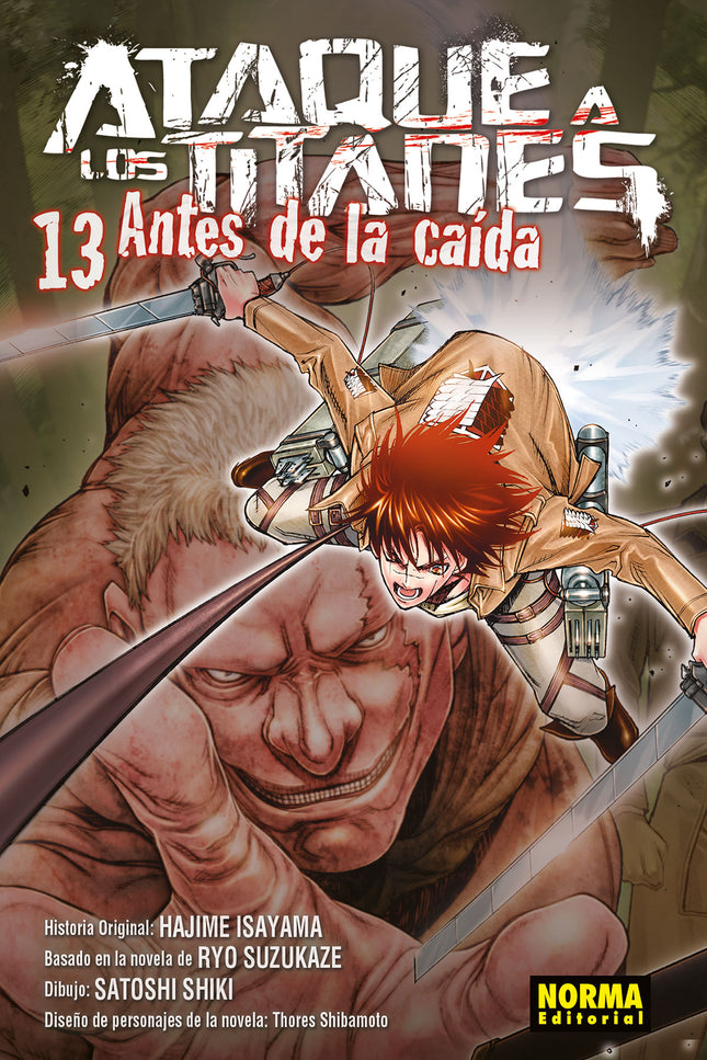 Libro Antes De La Caída: íCOMIENZAN LOS PREPARATIVOS PARA LA PRIMERA EXPEDICIÓN EXTRAMUROS DE LOS ÚLTIMOS 15 AÑOS! La euforia por el potencial del nuevo equipo de maniobras tridimensionales dura poco: por órdenes de la capitana Gloria Bernhart, el cuerpo de exploración deberá demostrar su eficacia para la lucha contra los titanes en tan solo dos meses.