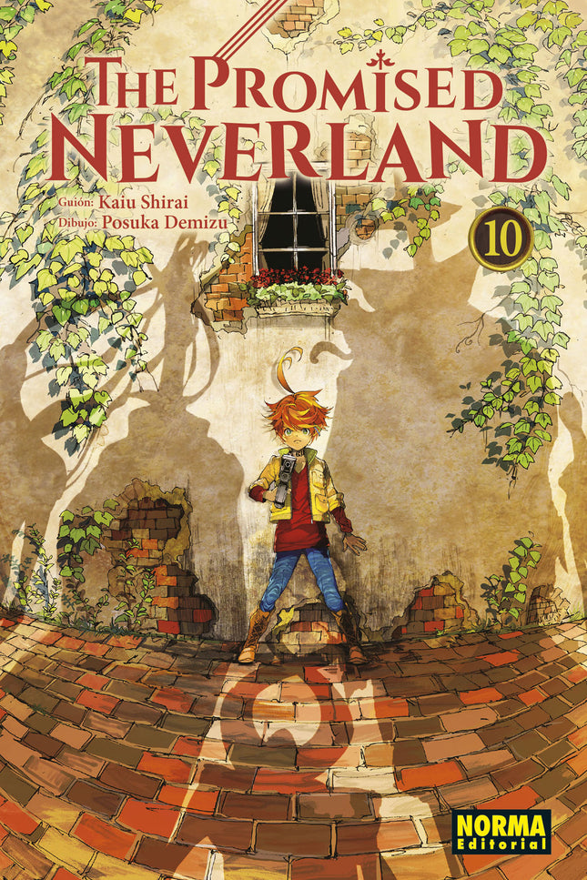 Libro The Promised Neverland 10: ¡EMPIEZA LA REBELIÓN PARA HUIR DE GOLDY POND! La revuelta por parte de los humanos ha comenzado.