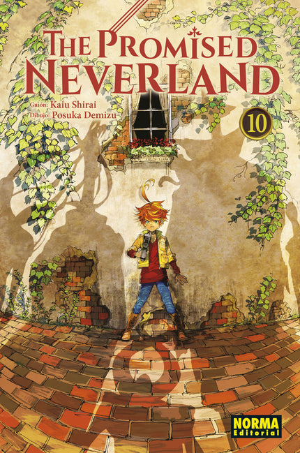 Libro The Promised Neverland 10: ¡EMPIEZA LA REBELIÓN PARA HUIR DE GOLDY POND! La revuelta por parte de los humanos ha comenzado.