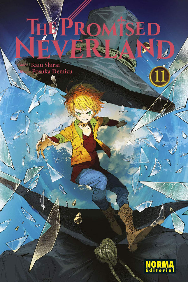 Libro The Promised Neverland 11: ¡EMPIEZA LA REBELIÓN PARA HUIR DE GOLDY POND! La revuelta por parte de los humanos ha comenzado.