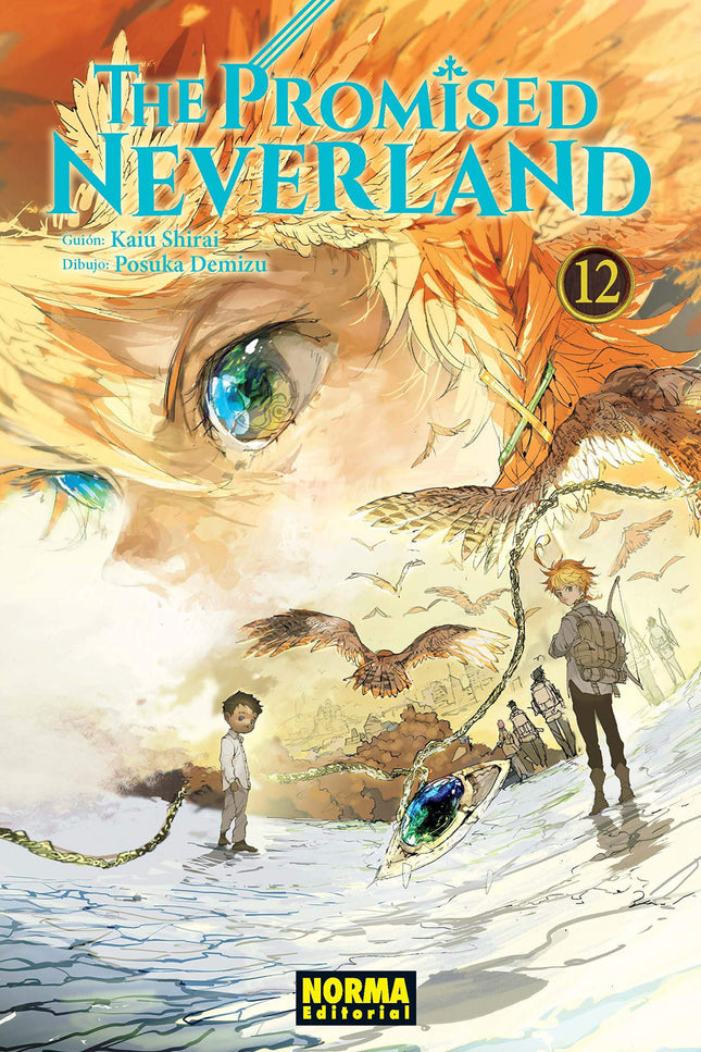 Libro The Promised Neverland 12: ¡EMPIEZA LA REBELIÓN PARA HUIR DE GOLDY POND! La revuelta por parte de los humanos ha comenzado.