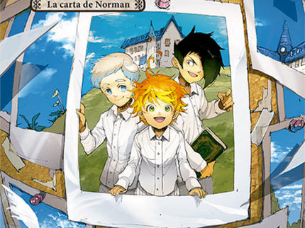 Libro The Promised Neverland: íDESCUBRE CÓMO NORMAN, EMMA Y RAY FORJARON SU INQUEBRANTABLE AMISTAD! Ya tenemos aquí la primera novela ligera del aclamado manga creado por Kaiu Shirai y Posuka Demizu.