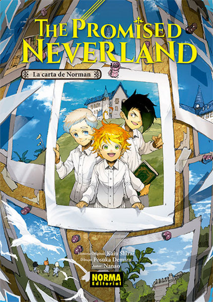 Libro The Promised Neverland: íDESCUBRE CÓMO NORMAN, EMMA Y RAY FORJARON SU INQUEBRANTABLE AMISTAD! Ya tenemos aquí la primera novela ligera del aclamado manga creado por Kaiu Shirai y Posuka Demizu.