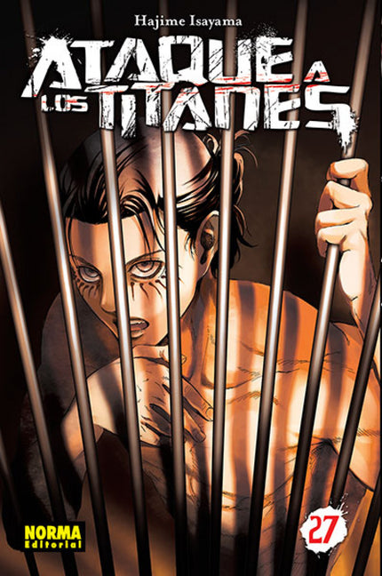 Libro Ataque A Los Titanes 27: LA CRISIS SE CIERNE SOBRE LOS HABITANTES DE LA ISLA PARADIS... Eren entra clandestinamente en Marley y provoca muchos estragos.